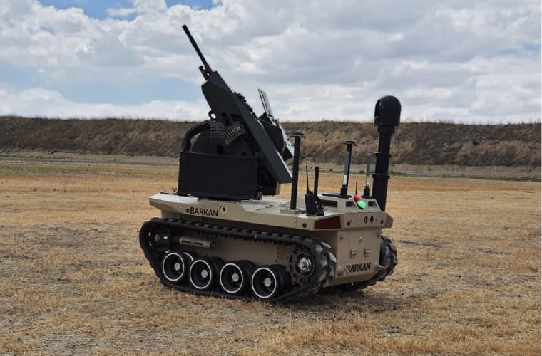 BARKAN Turkish Tracked UGV (B)